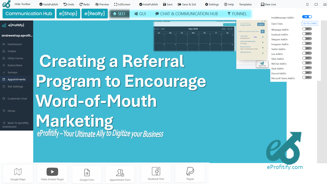 Creating a Referral Program to Encourage Word-of-Mouth Marketing
